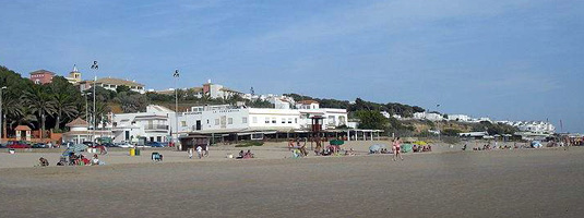 Playa La Fontanilla en Conil