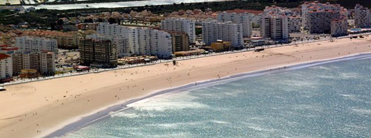 Playa Valdelagrana en El Puerto de Santa María