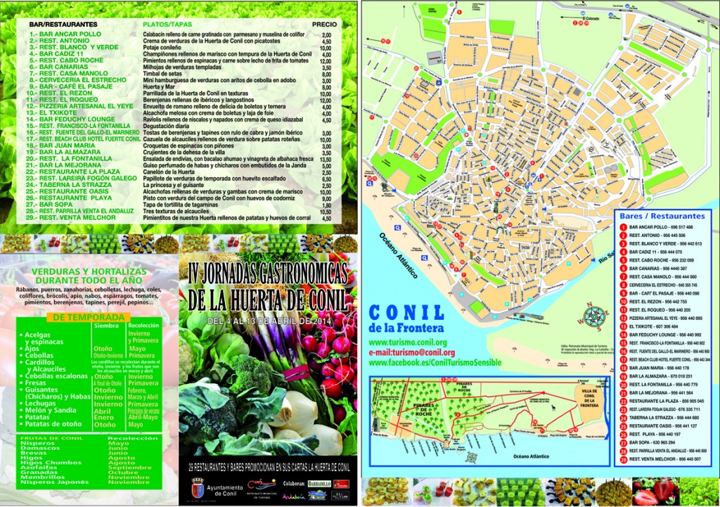 Restaurantes y platos de las Jornadas de la Huerta